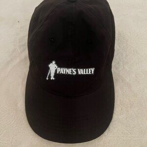 Payne's Valley Big Cedar Tiger Woods Imperial Golf Hat Black Jr Fit adjustable